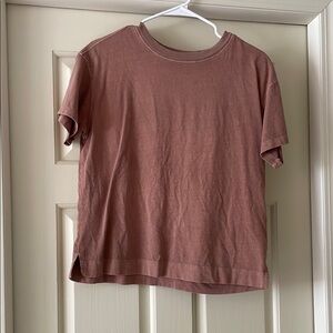 Old Navy Mauve Short Sleeve Tee